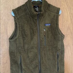 Patagonia Olive Fleece Vest